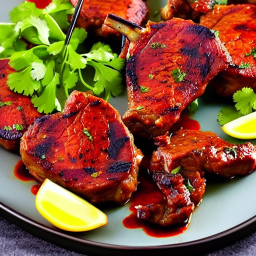 Spicy Lamb Chops