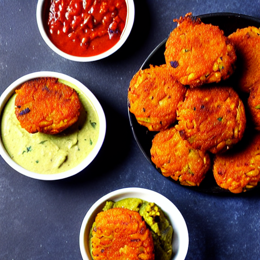 Baked Masala Vada
