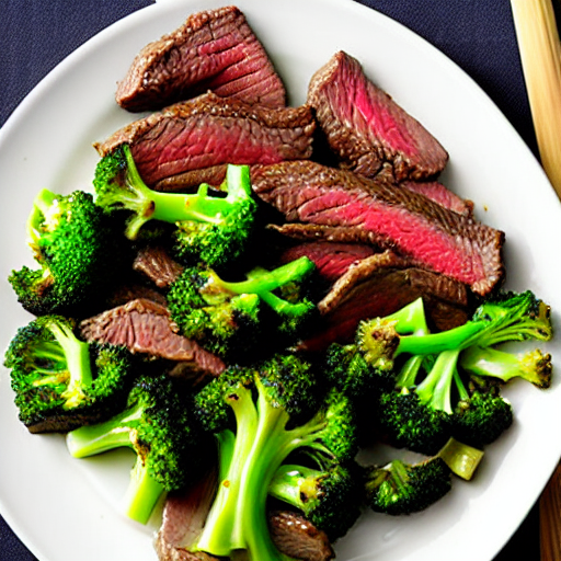 Halal Beef and Broccoli