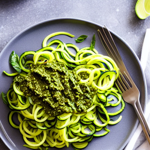 Pesto Zoodles
