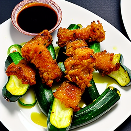 Korean Fried Zucchini