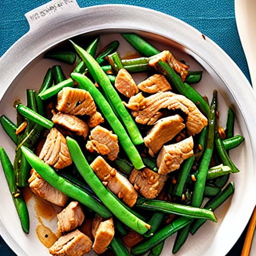 Pork and Green Bean Stir-Fry