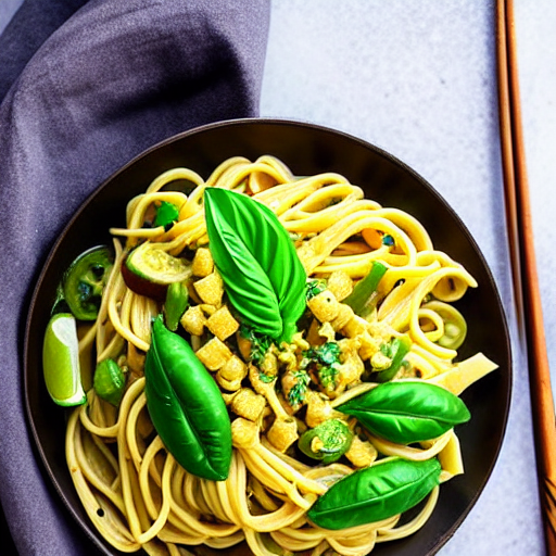 Green Curry Pasta