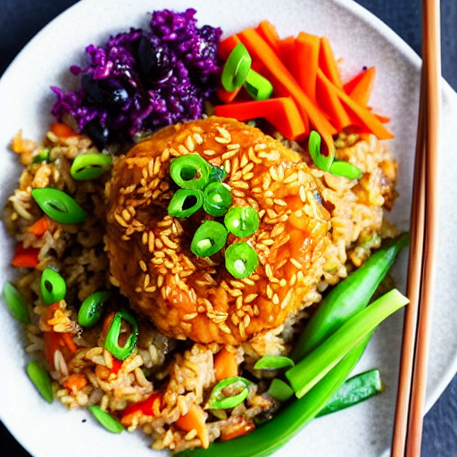 Vegan Yakimeshi