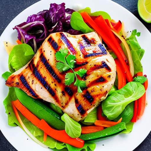 Grilled Chicken and Vegetable Salad