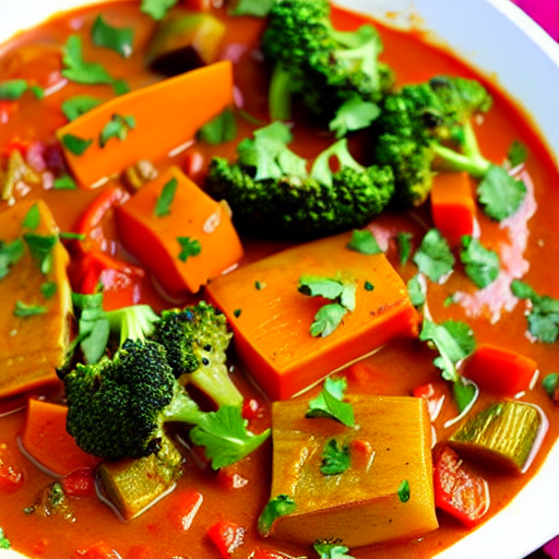 Baked Vegetable Curry