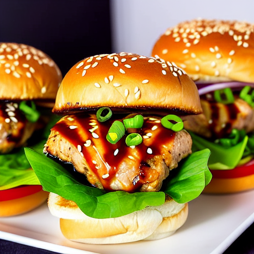 Teriyaki Chicken Burger