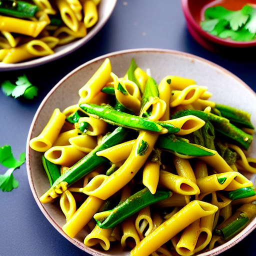 Keto Bhindi Masala Pasta