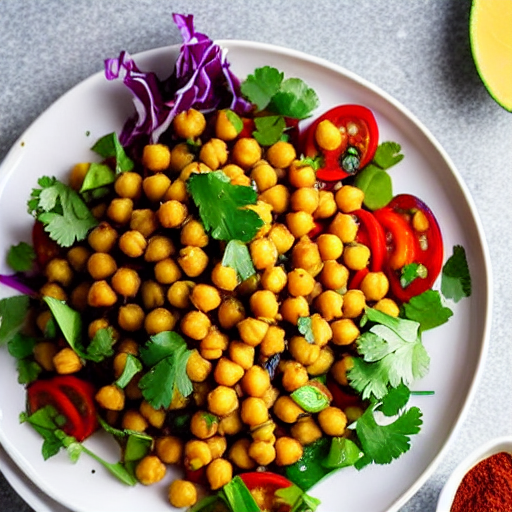 Spiced Chickpea Salad
