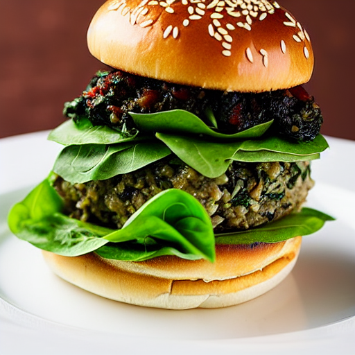 Burger di Riso e Spinaci