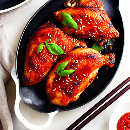 Baked Gochujang Chicken