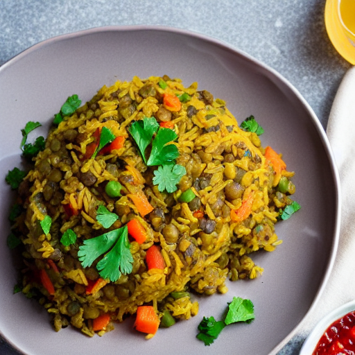 Lentil Pilaf