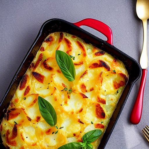 Savory Potato Gratin