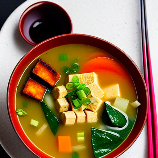Koya Dofu Soup