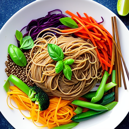 Soba Noodles with Vegetables