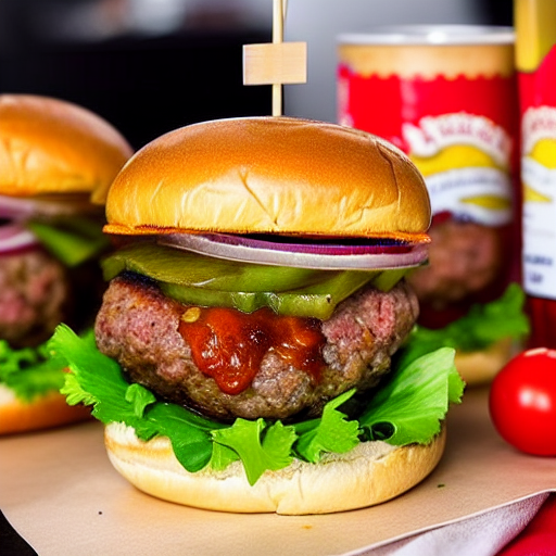 Hamburguesa de Salchichón