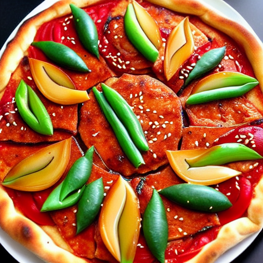 Shanghai Sweet Soy Pizza