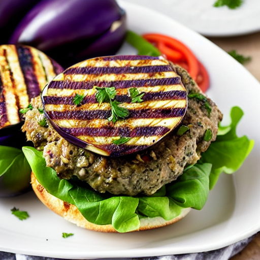 Eggplant Burger