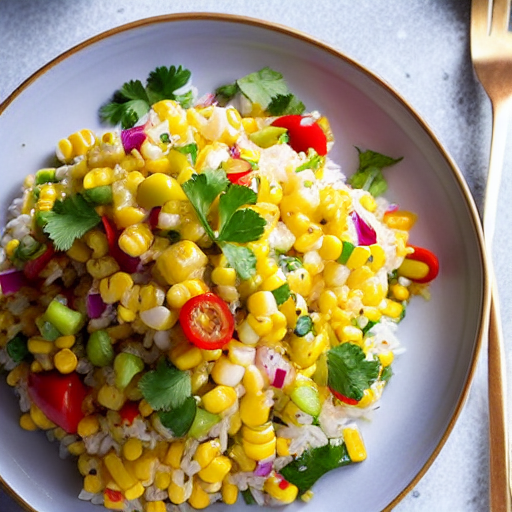 Corn and Rice Salad