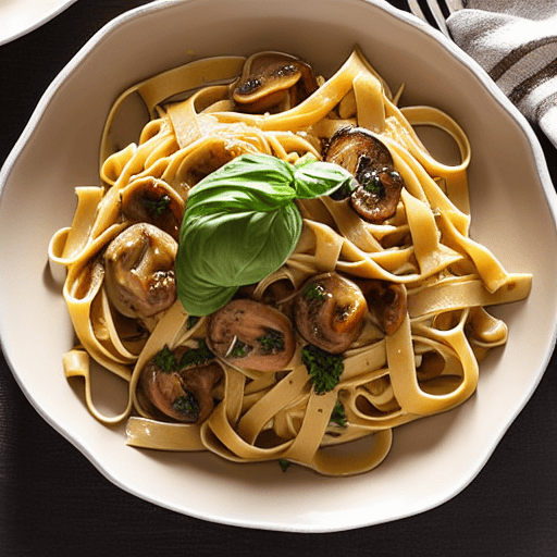 Fettuccine con Porcini