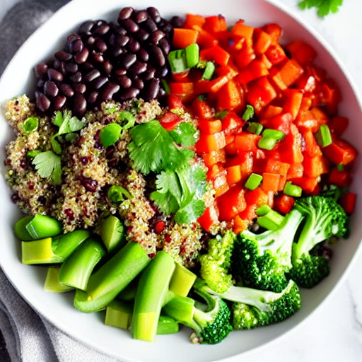 Quinoa and Black Bean Salad