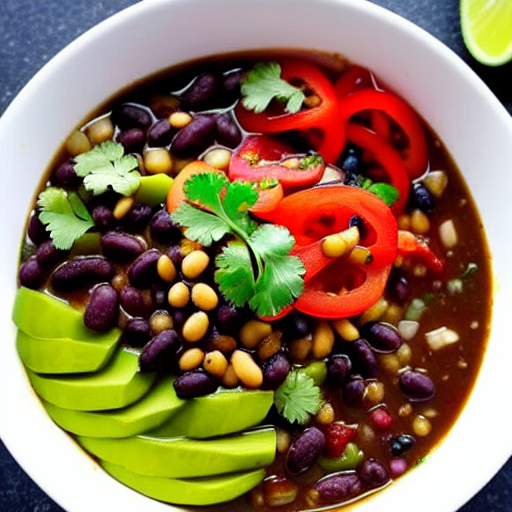 Bowl de Frijoles Negros