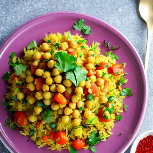 Chickpea Rice Salad