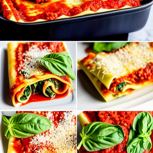 Keto Lasagna Roll-Ups