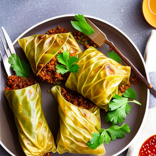 Vegan Cabbage Rolls
