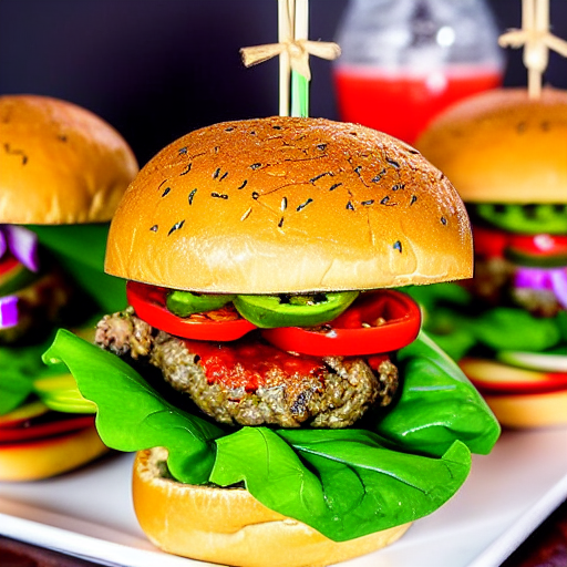 Thai Herb Burger