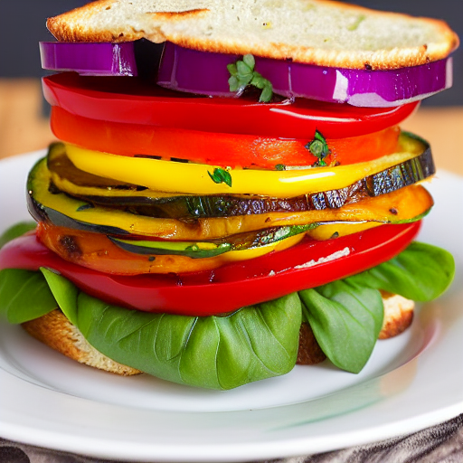 Ratatouille Sandwich