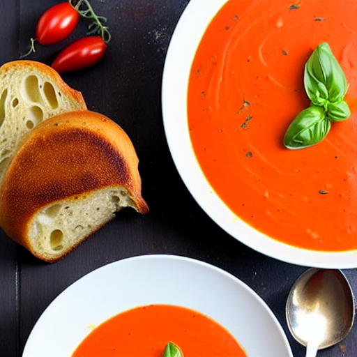 Creamy Tomato Basil Soup