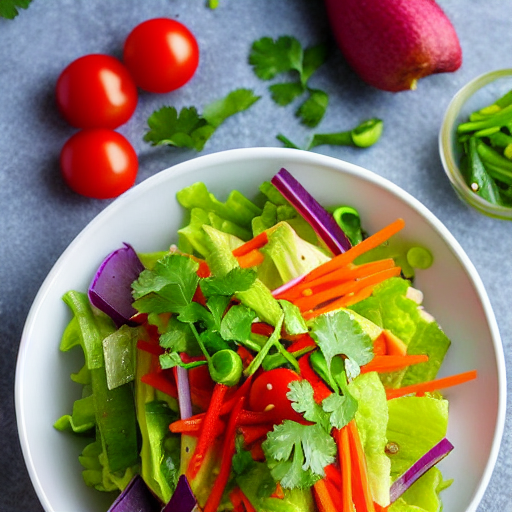 Vegan Yuba Salad
