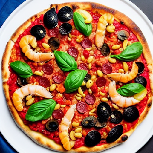 Pizza de Frutos del Mar