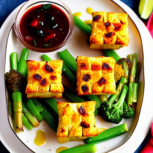 Stuffed Tofu Puffs