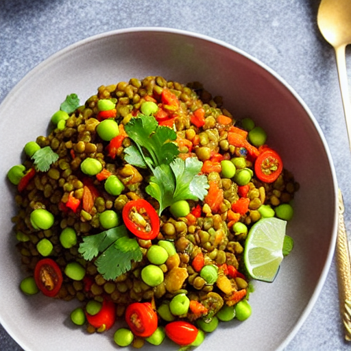 Curry Lentil Salad