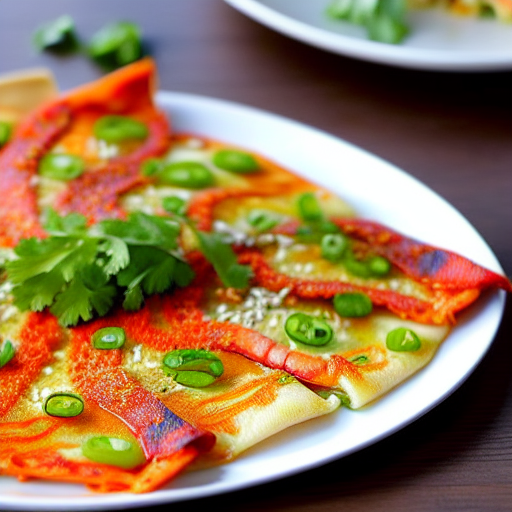 Baked Seafood Pajeon