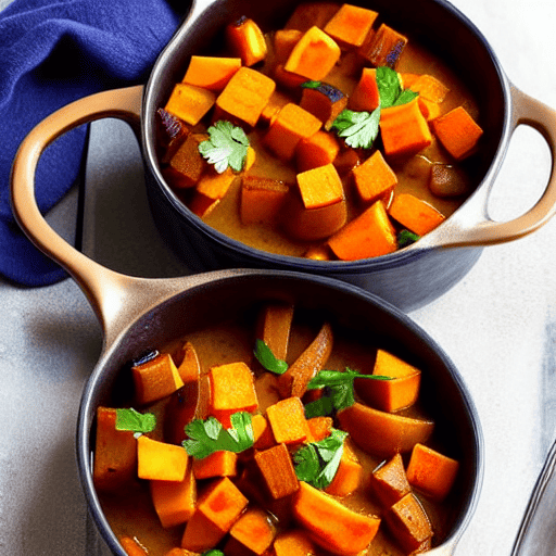 Tajine de patates douces