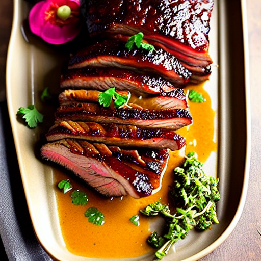 Maple Mustard Brisket