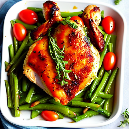 Baked Chicken with Herbs