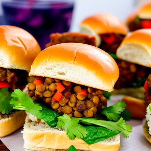BBQ Lentil Sliders