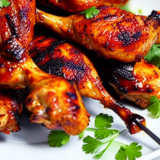 Halal BBQ Chicken Drumsticks