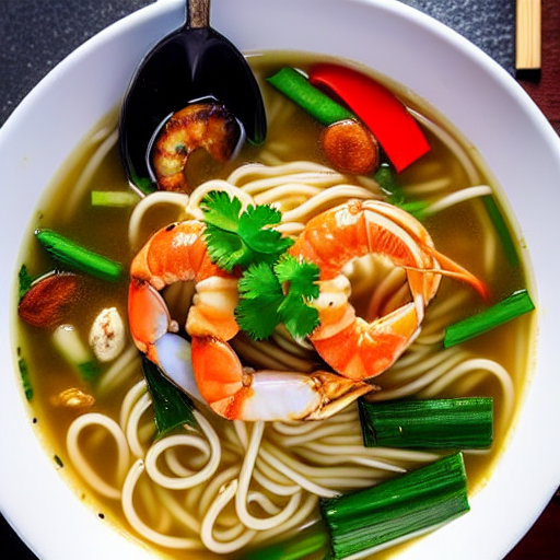 Seafood Noodle Soup