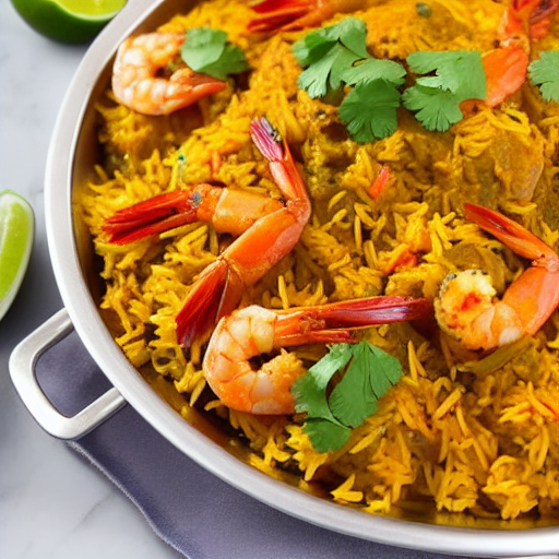 Prawn Masala Biryani