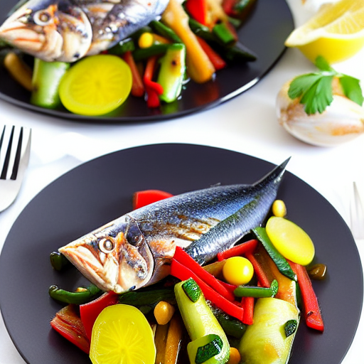 Sgombro Marinato Vegetale