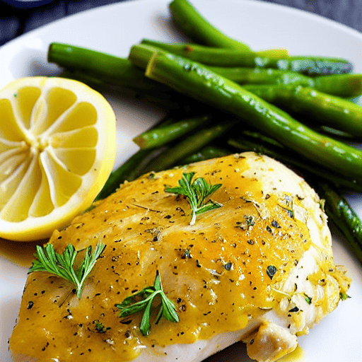Baked Chicken with Lemon