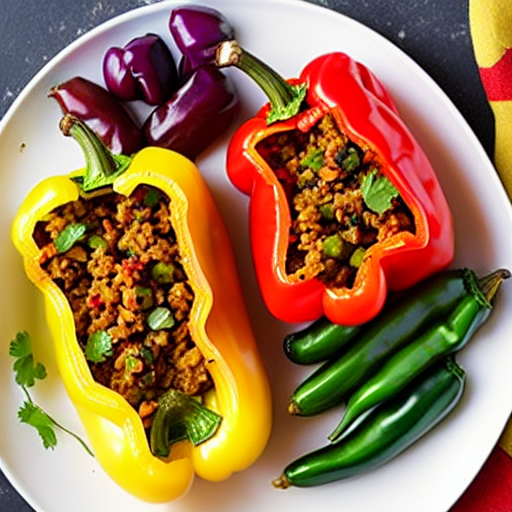 Lebanese Stuffed Peppers
