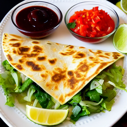 Seafood Quesadilla