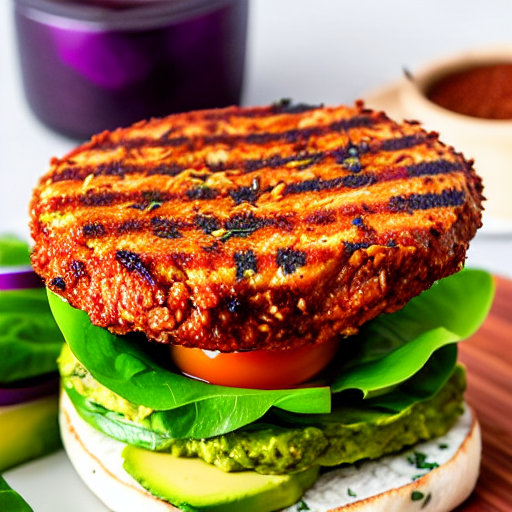 Keto Tofu Burger