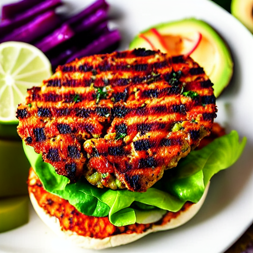 Keto Spiced Turkey Burger